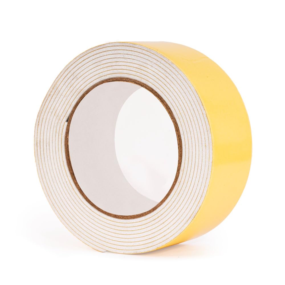 Yellow White Foam Tape